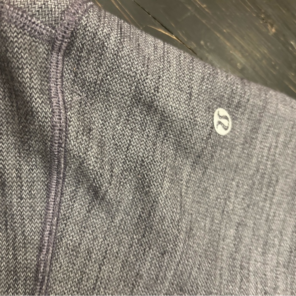 LuLu Align grey leggings - 8